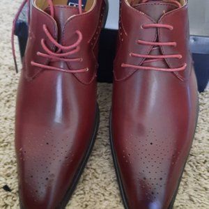 Tan Oxford shoes